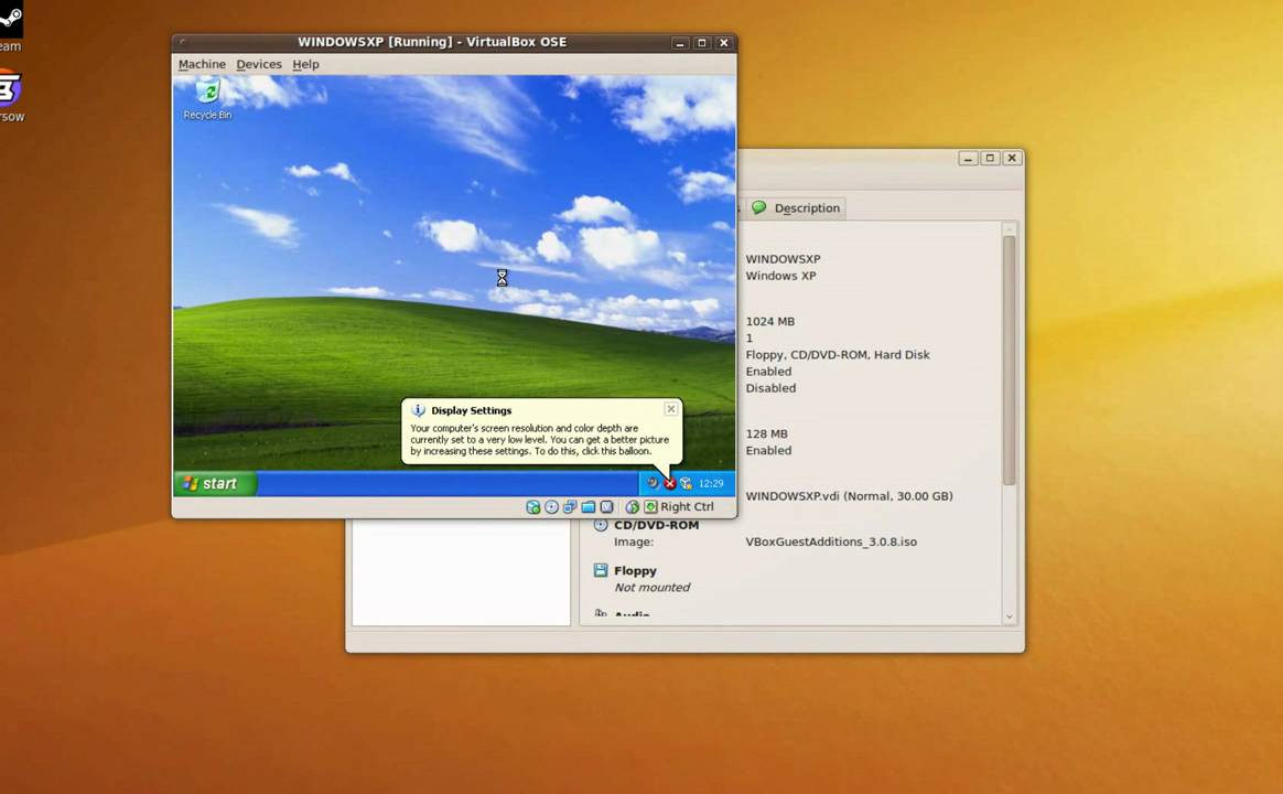 virtualbox iso windows xp